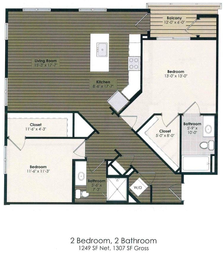 2 Bedroom - Baum