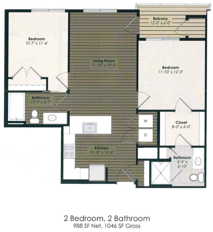 2 Bedroom - Melville